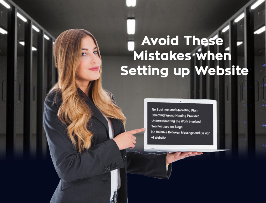 Avoid These Mistakes when Setting up Website